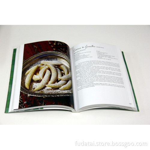 FDT Customized Printing Recipe book